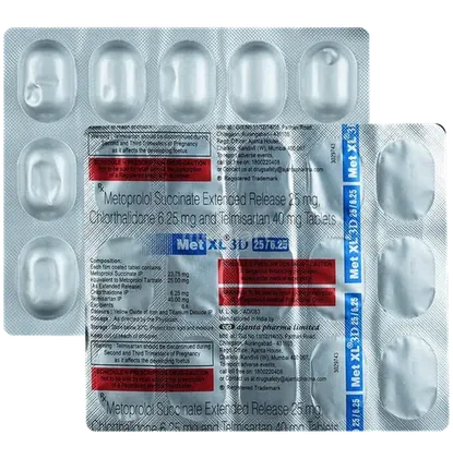 met xl 3d 25/6.25mg tablet 10's